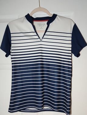 IZOD Golf Striped Polo